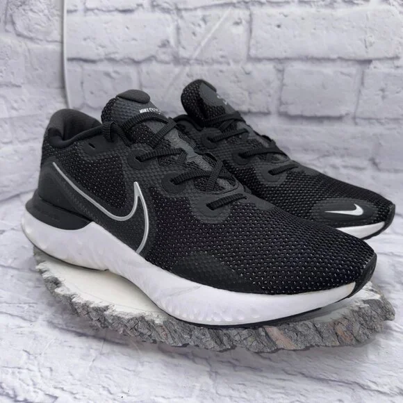 Nike Mens Renew Run Black White Running Shoes Sneakers Size 13 CK6357-002 - Picture 4 of 13